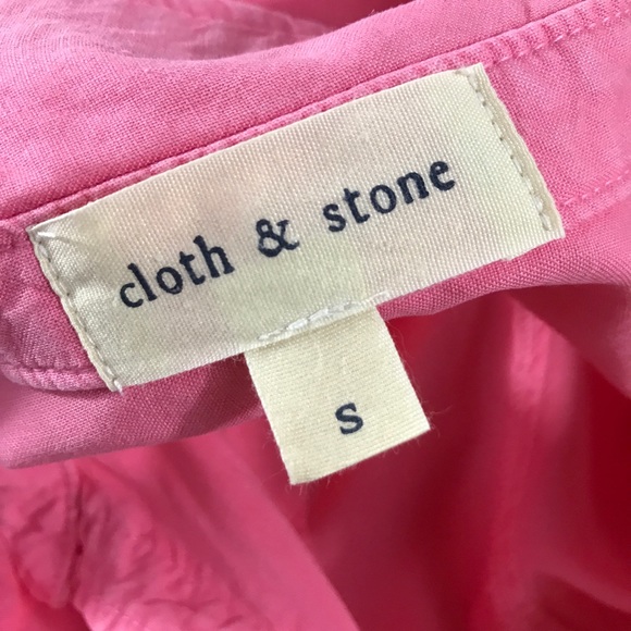 Anthropologie •Cloth & Stone• Pink Tank Top - Picture 4 of 5